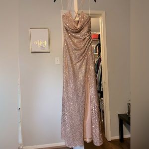 Size 9 and purchased at Camille la Vie in Memorial city mall.